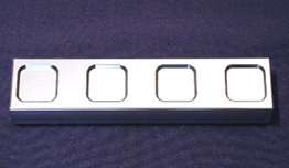 Embedding well bar 4x24mm photo produit Front View S
