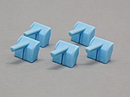 Clips, assy. - light blue product photo Front View S