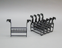 Slide rack 30, plastic,  pack of 5 product photo Front View S
