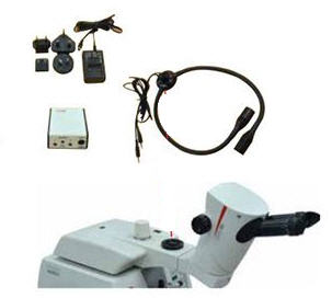 Microscope carrier w/LED Hi-Power spots product photo Front View S