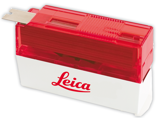 Leica Classic Series High-Profile Disposable Microtome Blades product photo Front View L